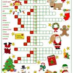 Christmas Fun   Crossword Worksheet   Free Esl Printable Worksheets   Printable Crossword Christmas