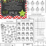 Christmas Math Worksheets | Math Activities And Lessons | Christmas   Printable Puzzle Packet