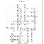 Circles Vocabulary Crossword | My Tpt Items | Geometry Worksheets   Printable English Crossword Puzzles With Answers Pdf