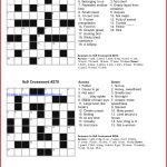 Coloring ~ Marvelous Large Print Crosswords Photo Ideas Free   Printable Crosswords For 6 Year Olds