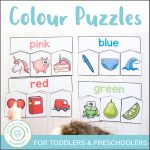 Colour Puzzles For Toddlers And Preschoolers   Little Lifelong Learners   Printable Puzzles For Toddlers