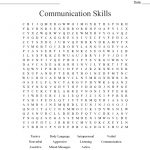 Communication Skills Word Search   Wordmint   Printable Communication Crossword Puzzle