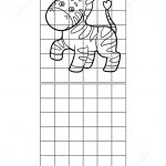 Copy The Zebra Grid Puzzle | Free Printable Puzzle Games   Printable Zebra Puzzle