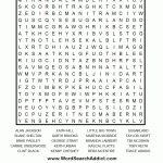 Country Music Stars Printable Word Search Puzzle   Printable Crossword Puzzles About Music