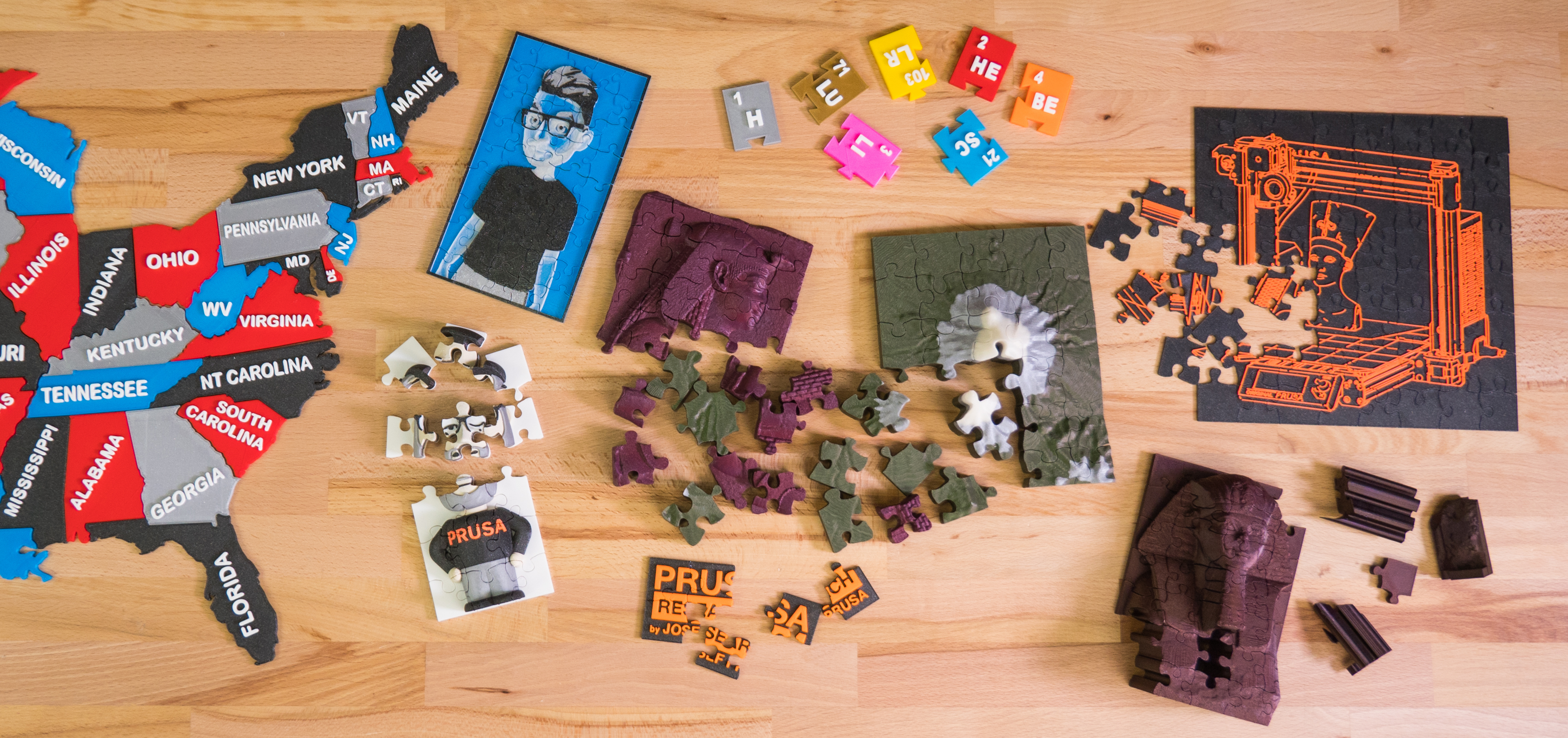 Create And Print Your Own 3D Jigsaw Puzzles! - Prusa Printers - Print On Puzzle