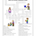 Cross Word Puzzles For Kids School | K5 Worksheets | Puzzles | Word   Printable Crossword Puzzles For Kids With Word Bank