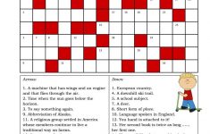 Intermediate Crossword Puzzles Printable