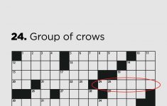 Printable Crossword Puzzle Boston Globe