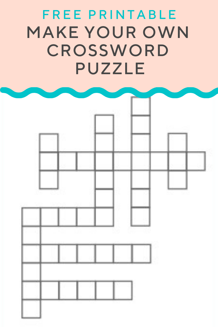 Crossword Puzzle Generator | Create And Print Fully Customizable - Create Your Own Crossword Puzzle Free Printable