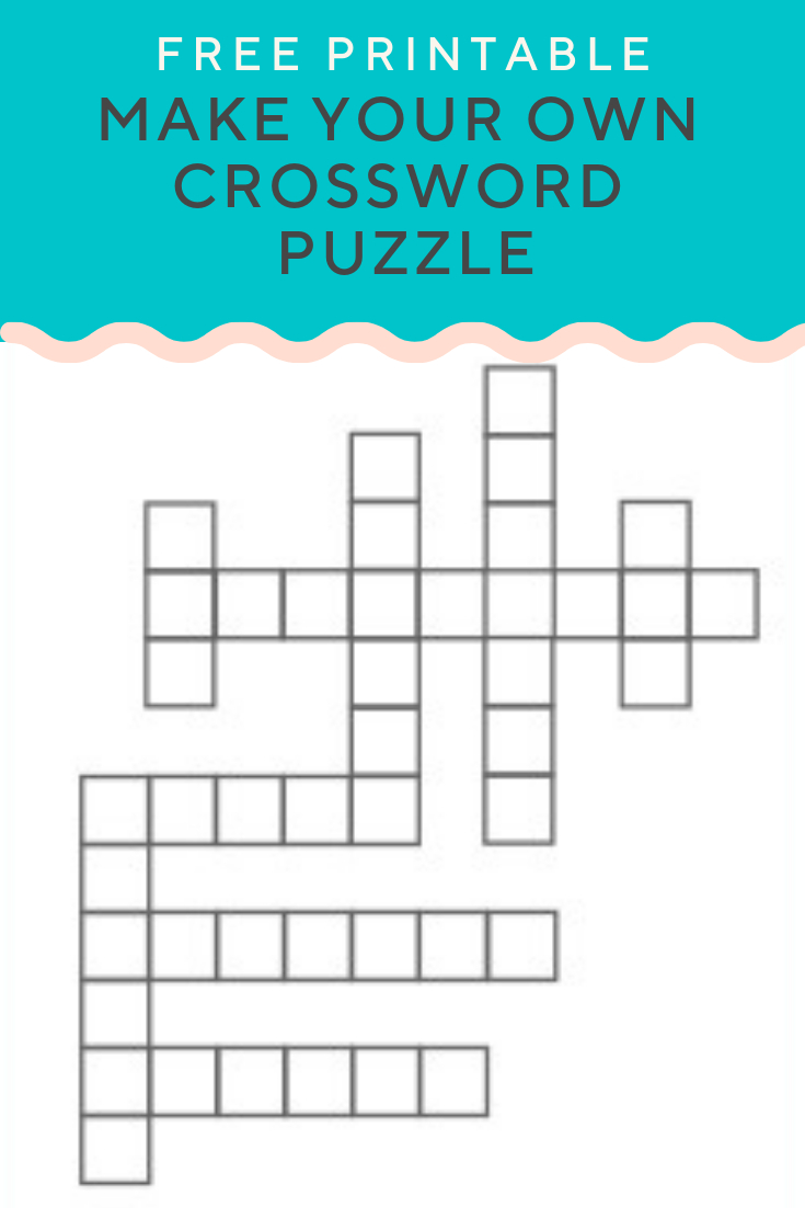 Crossword Puzzle Generator | Create And Print Fully Customizable - Create Your Own Crossword Puzzle Free Printable