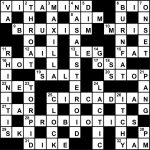 Crossword Puzzle: Sleep Medicine Themed Clues (January 2018)   Sleep   Printable Crossword Puzzles Business And Finance