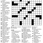Crosswords Crossword Puzzle To Print Canyoufeelit ~ Themarketonholly   Easy Large Print Crossword Puzzles Printable