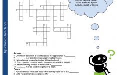 Printable Worksheets Crossword Puzzles