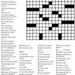 Crosswords Crossword Puzzles Printable Free Usa Today   Printable Crossword Usa Today