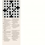 Cryptic Crossword #07 | New Scientist   Printable Crossword Puzzles Globe And Mail
