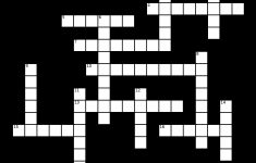 Printable Tagalog Crossword Puzzle