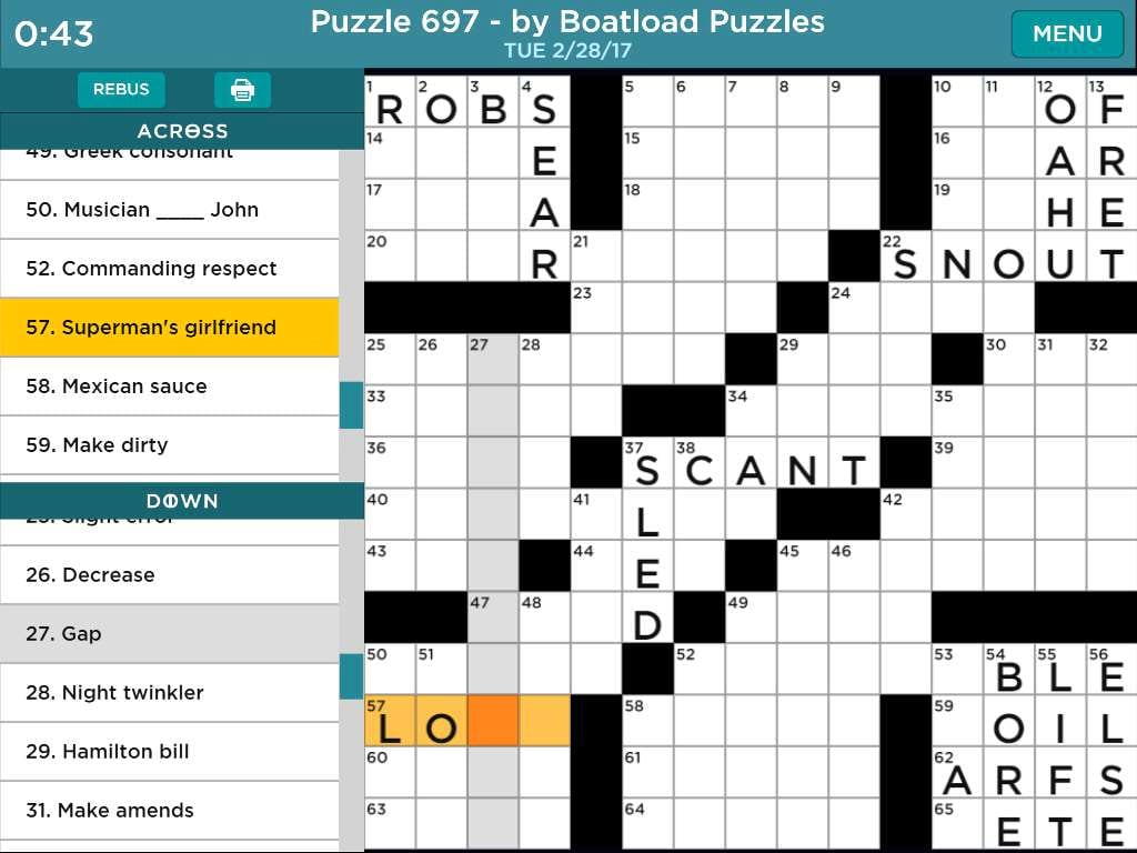 Daily Crossword Puzzle To Solve From Aarp Games - Daily Crossword Printable Version