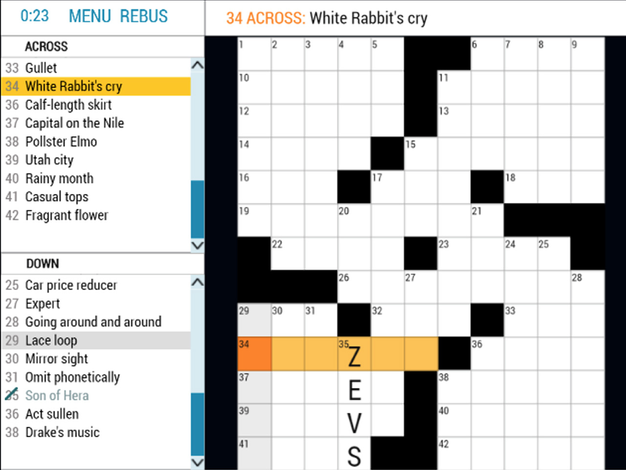 Daily Cryptic Crossword Puzzles For You To Play Now! - Printable Sheffer Crossword Puzzle