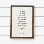 Dark Fairytale Twisted Fantasy Art Print Quote Print F. | Etsy   Printable Quotefall Puzzles Free
