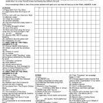 Diagramless Crossword Puzzles   Printable Patternless Crossword Puzzles
