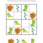 Dinosaur Sudoku Puzzles {Free Printables}   Gift Of Curiosity   Printable Dinosaur Puzzle