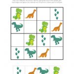 Dinosaur Sudoku Puzzles {Free Printables} | Sudoku | Sudoku Puzzles   Printable Dinosaur Puzzle