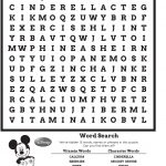 Disney Word Search Puzzle | Kiddo Shelter   Printable Disney Puzzles
