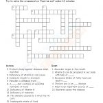 Download Grade 4 Science Worksheet (Crossword) Of Olympiadtester On   Printable Crosswords For Year 4