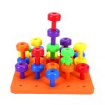 Dropshipping For 30Pcs Pegboard Jigsaw Building Block Puzzle – Printable Jigsaw Puzzle For Toddlers