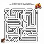 Duplo Farm Puzzle Maze. Free Printable | Lego Fun Stuff | Maze   Printable Puzzles And Mazes