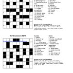 √ Printable English Crossword Puzzles With Answers   English Crossword Puzzles Printable