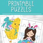 Easter Printable Puzzles   Printable Easter Puzzle