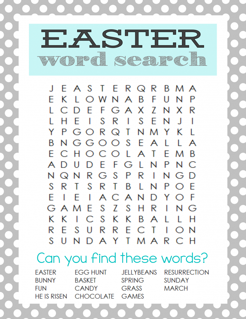 Easter Puzzles Printable – Happy Easter &amp;amp; Thanksgiving 2018 - Printable Easter Puzzles