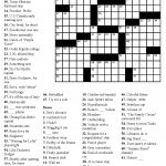 Easy Crossword Puzzle Free – Maggi.hub Rural.co Intended For Free   Printable Baseball Crossword Puzzles