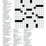 Easy Crossword Puzzle Printable – Loveisallaround.club   Printable Puzzles Uk