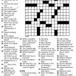 Easy Crossword Puzzles For Senior Activity | Kiddo Shelter   Printable Crossword Puzzle Easy