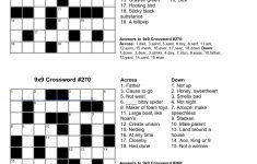 Printable Crosswords Grade 3