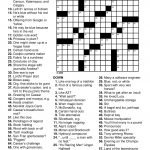 Easy Printable Crossword Puzzels   Infocap Ltd.   Printable Crossword Puzzles Easy With Answers