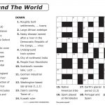 Easy Printable Crossword Puzzles | Elder Care & Dementia Care   9 Letter Word Puzzles Printable