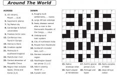 Printable Crossword Puzzles For 5Th Graders