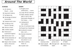 Printable Crossword Puzzles Pdf