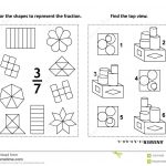 Educational Math Activity Page With Two Puzzles And Coloring   Printable Visual Puzzles