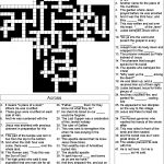 Eugene Sheffer Crossword Puzzle Printable (80+ Images In Collection   Printable Crossword Puzzles Eugene Sheffer