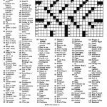 Eugene Sheffer Crossword Puzzle Printable   Printable 360 Degree   Printable Crossword Puzzles By Eugene Sheffer