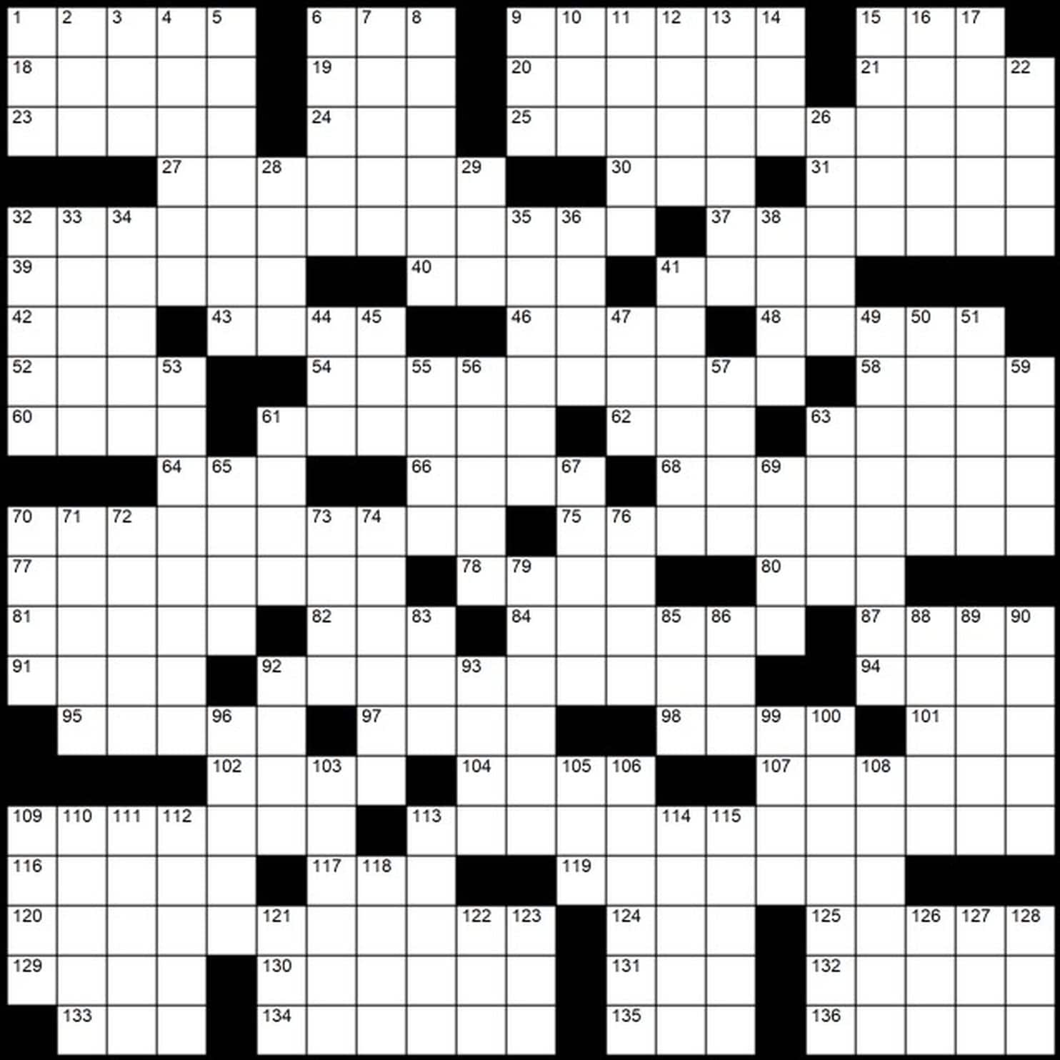 Printable Sunday Crossword Washington Post Printable Crossword Puzzles