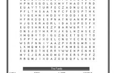 Printable English Vocabulary Crossword Puzzle