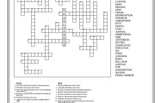 Free Printable Reading Crossword Puzzles