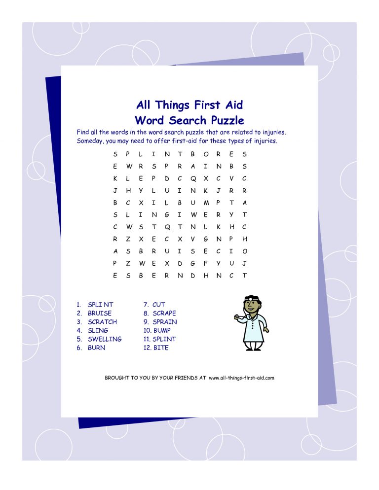 first-aid-word-search-puzzle-printables-first-aid-word-search-printable-crossword-puzzle