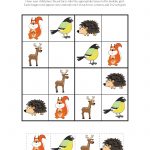 Forest Animals Sudoku {Free Printables}   Gift Of Curiosity   Printable Animal Puzzles