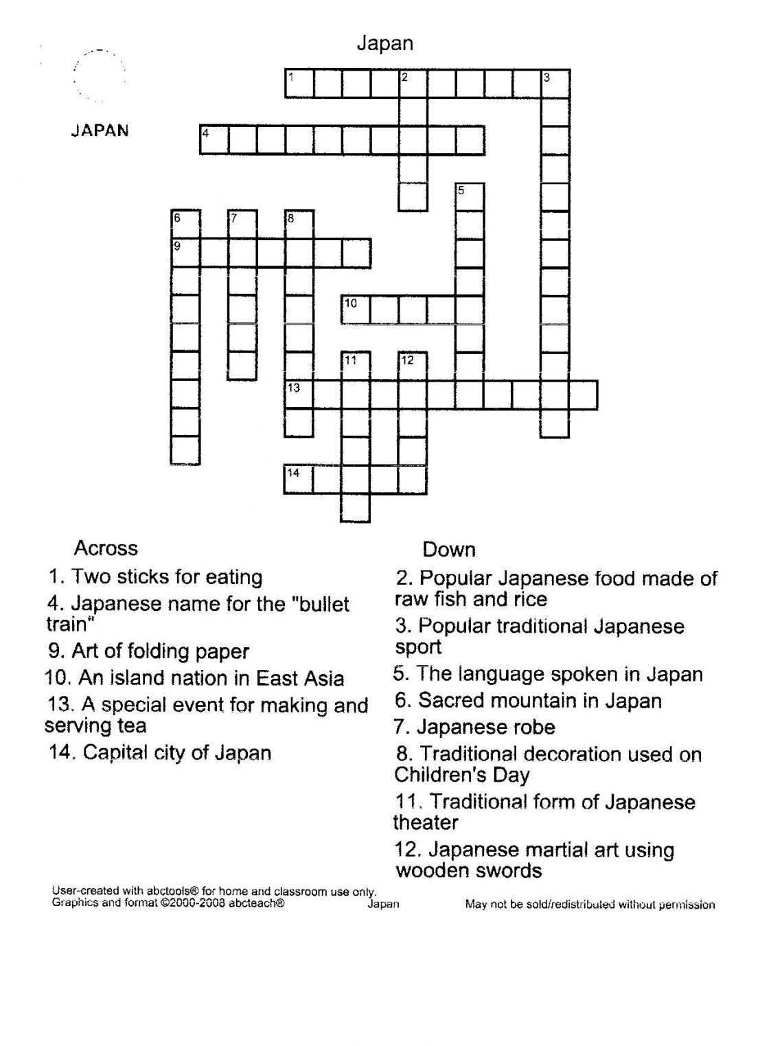 Free Crossword Puzzle Maker Printable 50 Words Printable Crossword 